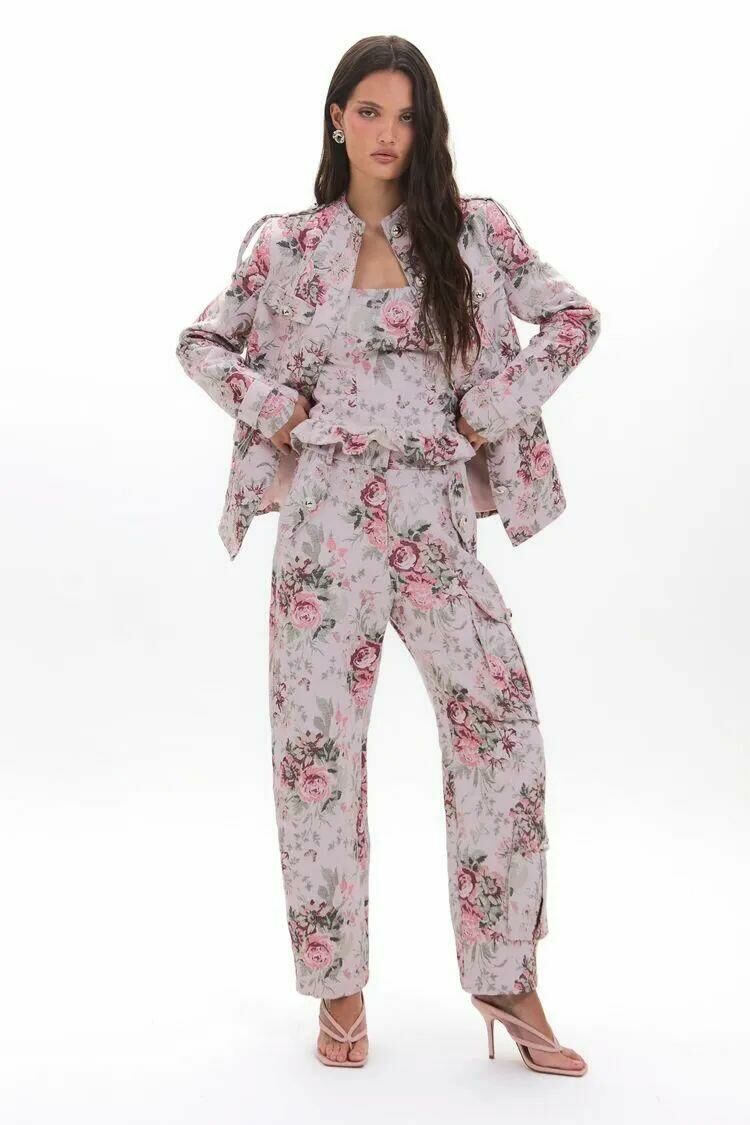 Imagem de Corselet Samara Jacquard Floral Le Blog